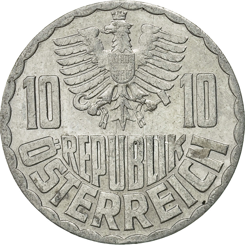 Monnaie, Autriche, 10 Groschen, 1962, Vienna, TTB, Aluminium, KM:2878