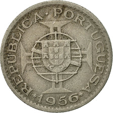 Moneda, Angola, 2-1/2 Escudos, 1956, MBC, Cobre - níquel, KM:77