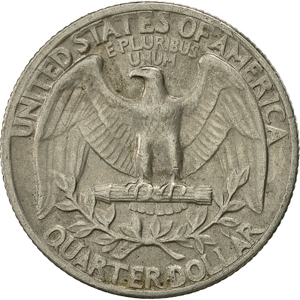 Coin, United States, Washington Quarter, Quarter, 1972, U.S. Mint, Philadelphia