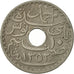 Tunisia, Ahmad Pasha Bey, 10 Centimes, 1933, Paris, EF(40-45), Nickel-Bronze
