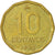 Münze, Argentinien, 10 Centavos, 1985, SS, Messing, KM:98