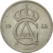 Monnaie, Suède, Gustaf VI, 10 Öre, 1966, TTB+, Copper-nickel, KM:835