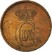 Coin, Denmark, Christian IX, 5 Öre, 1874, Copenhagen, EF(40-45), Bronze