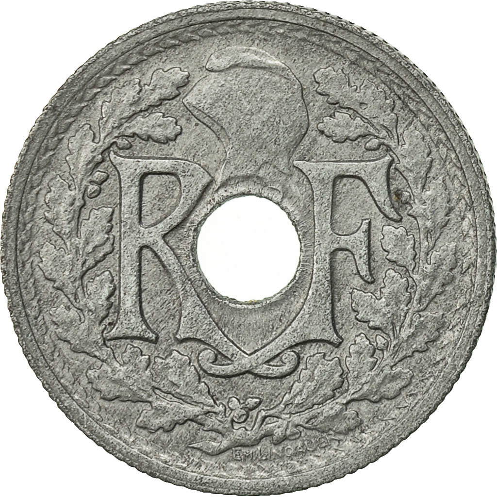 Moneda, Francia, Lindauer, 10 Centimes, 1945, Beaumont - Le Roger, EBC, Cinc