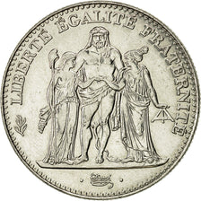 Munten, Frankrijk, Hercule, 5 Francs, 1996, Paris, ZF+, Nickel, KM:1155