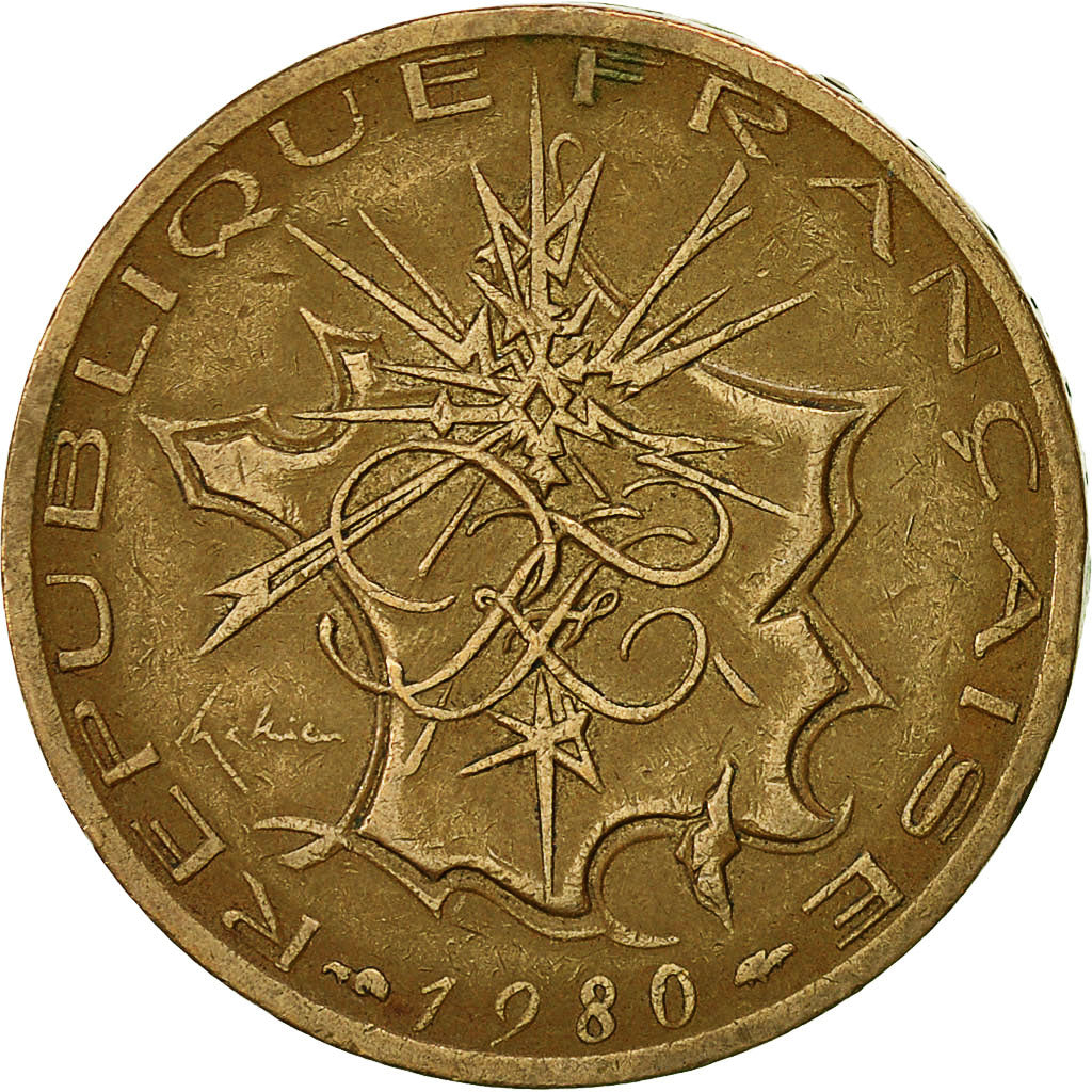 Monnaie, France, Mathieu, 10 Francs, 1980, Paris, TB+, Nickel-brass, KM:940