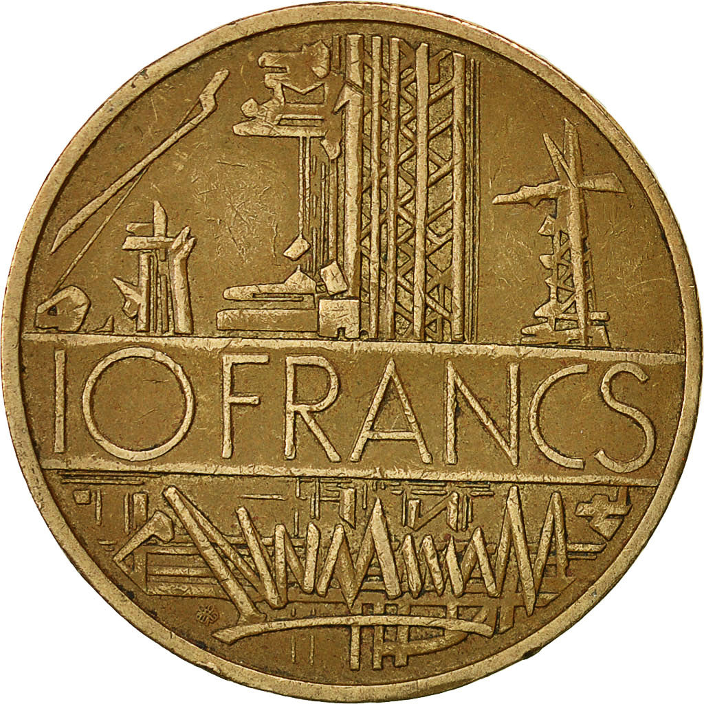 Monnaie, France, Mathieu, 10 Francs, 1980, Paris, TB+, Nickel-brass, KM:940
