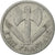 Moneta, Francia, Bazor, 2 Francs, 1944, Castelsarrasin, MB, Alluminio, KM:904.3