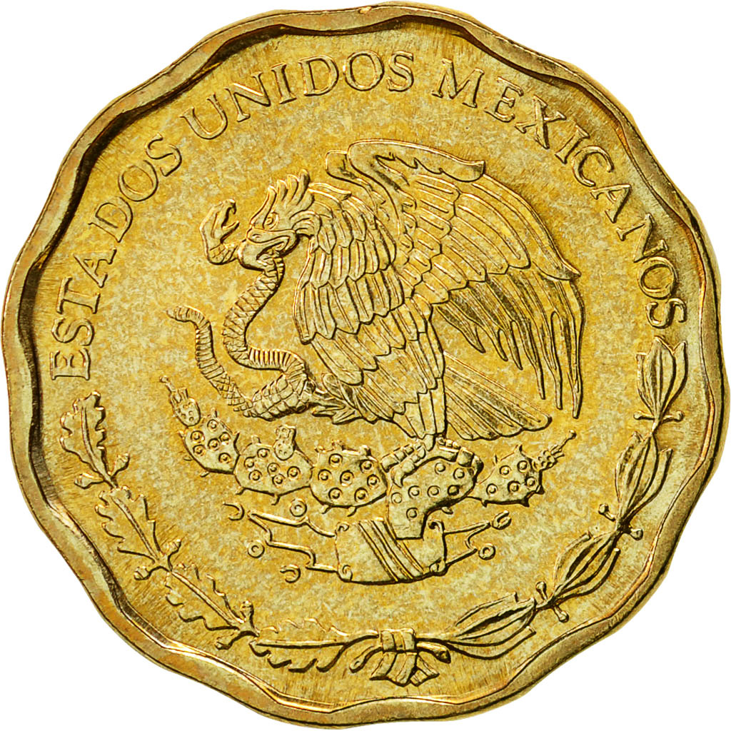 Moneta, Mexico, 50 Centavos, 1999, Mexico City, AU(55-58), Aluminium-Brąz