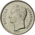 Coin, Venezuela, 5 Bolivares, 1989, Werdohl, AU(55-58), Nickel Clad Steel