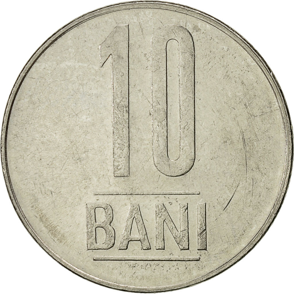 Monnaie, Roumanie, 10 Bani, 2008, Bucharest, TTB, Nickel plated steel, KM:191