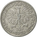 Moneda, Polonia, 2 Zlote, 1959, Warsaw, MBC, Aluminio, KM:46