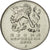 Coin, Czech Republic, 5 Korun, 2008, EF(40-45), Nickel plated steel, KM:8