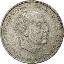 Moneta, Spagna, Caudillo and regent, 100 Pesetas, 1966, Madrid, BB, Argento