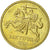 Moneda, Lituania, 10 Centu, 2008, MBC, Níquel - latón, KM:106
