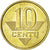 Coin, Lithuania, 10 Centu, 2008, EF(40-45), Nickel-brass, KM:106
