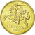 Moneta, Litwa, 10 Centu, 2008, AU(55-58), Mosiądz niklowy, KM:106