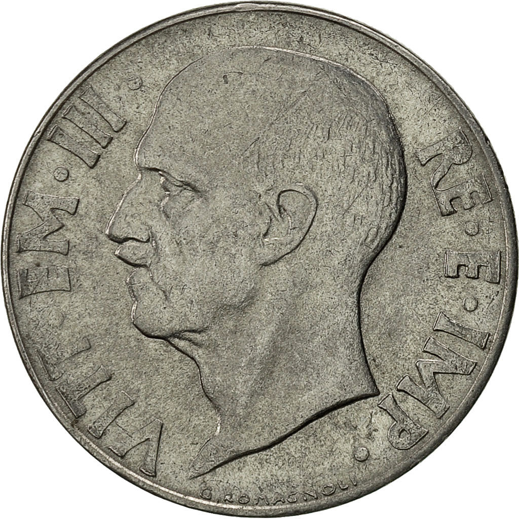 Coin, Italy, Vittorio Emanuele III, 20 Centesimi, 1942, Rome, AU(50-53)