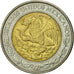 Moneda, México, Peso, 2007, Mexico City, MBC, Bimetálico, KM:603