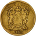 Monnaie, Afrique du Sud, 20 Cents, 1997, Pretoria, TTB, Bronze Plated Steel