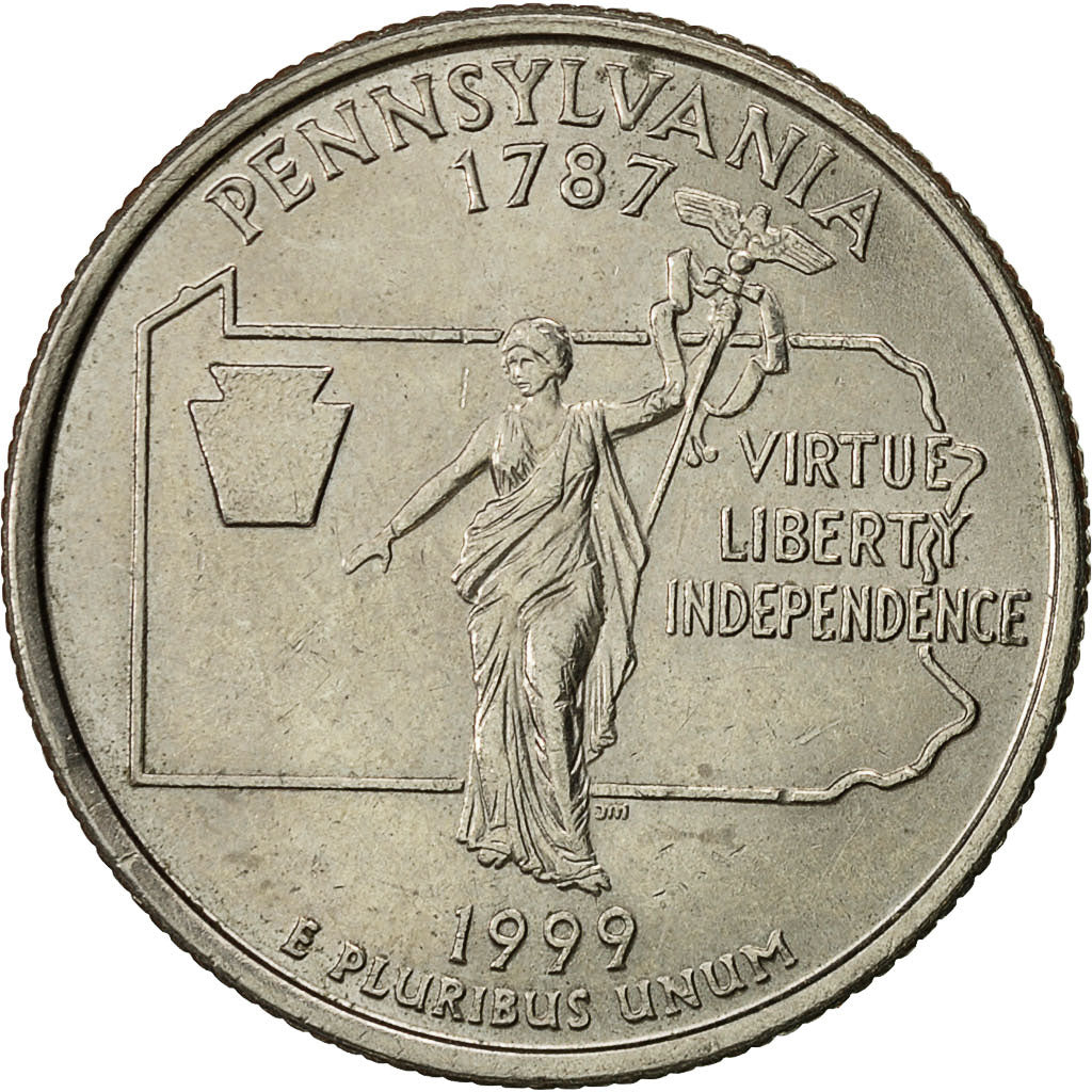 Monnaie, États-Unis, Quarter, 1999, U.S. Mint, Denver, SUP, Copper-Nickel Clad