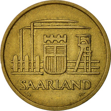 SAARLAND, 50 Franken, 1954, Paris, BB, Alluminio-bronzo, KM:3