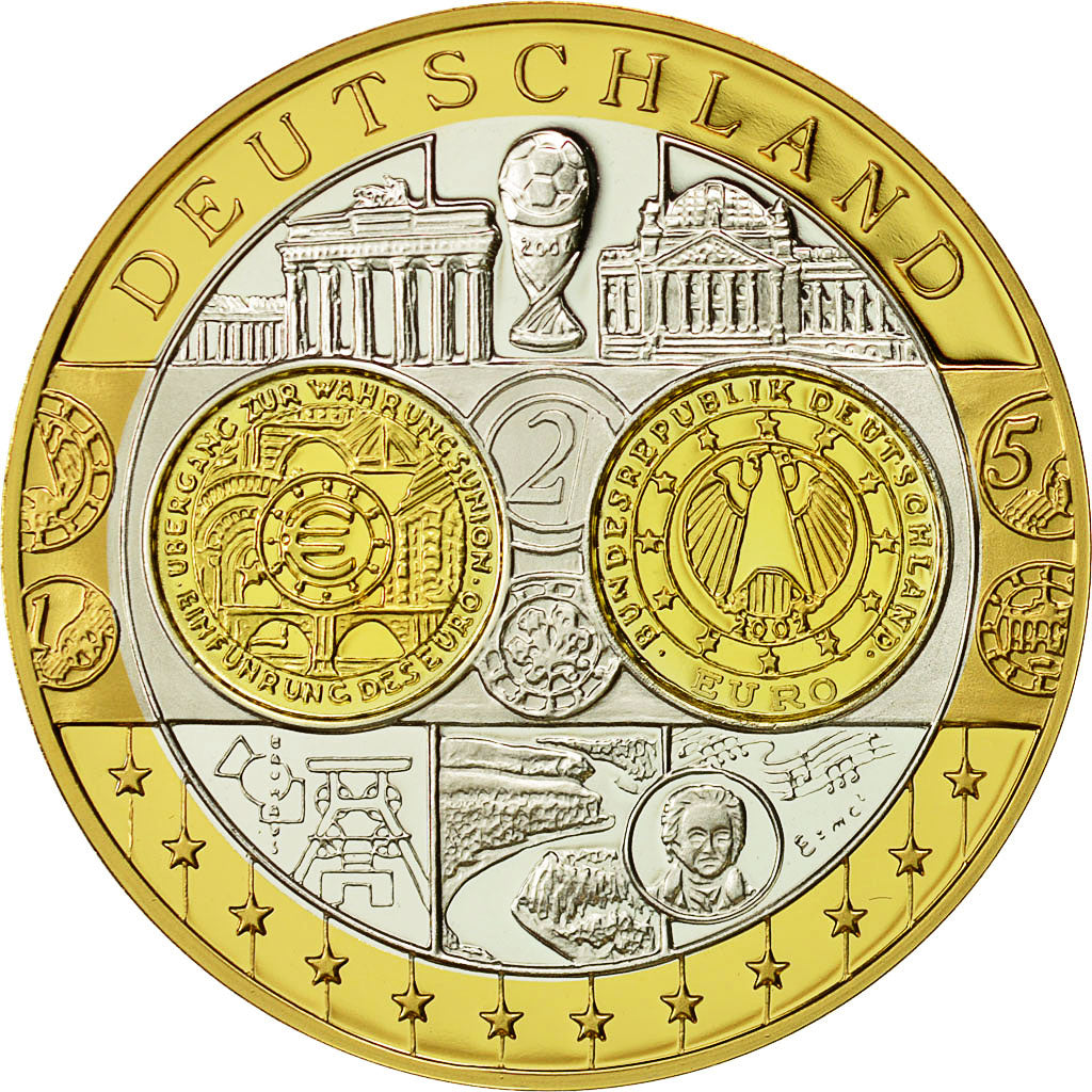 France, Medal, 2002, MS(63), Silver