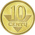Moneta, Litwa, 10 Centu, 2009, AU(50-53), Mosiądz niklowy, KM:106