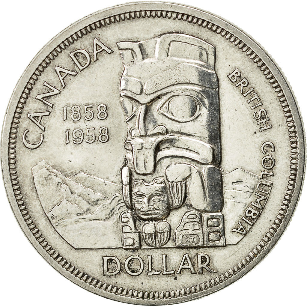 Münze, Kanada, Elizabeth II, Dollar, 1958, Royal Canadian Mint, Ottawa, SS+