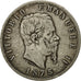 Italia, Vittorio Emanuele II, 5 Lire, 1875, Milan, BB, Argento, KM:8.3