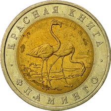 Russia, 50 Roubles, 1994, Saint-Petersburg, BB, Bi-metallico, KM:371