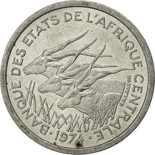Moneta, Stati dell’Africa centrale, Franc, 1974, Paris, BB+, Alluminio, KM:8