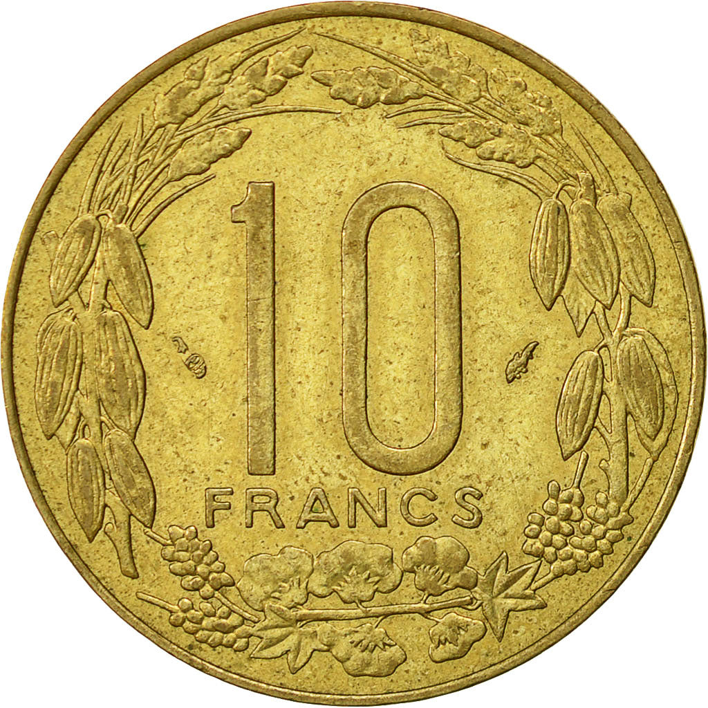 Monnaie, États de l'Afrique centrale, 10 Francs, 1985, Paris, TTB+