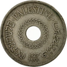 Moneta, Palestina, 20 Mils, 1927, BB, Rame-nichel, KM:5