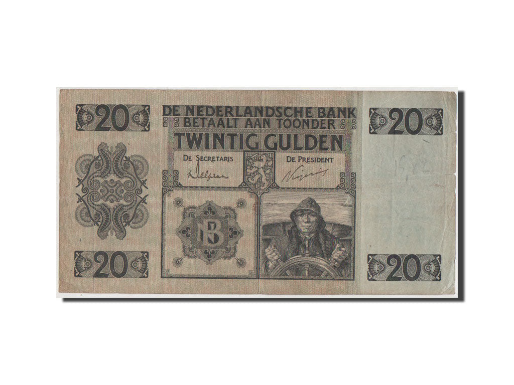 Billete, 20 Gulden, 1926, Países Bajos, BC