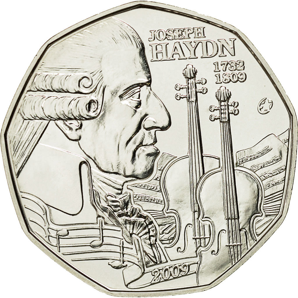 Moneda, Austria, 5 Euro, 2009, FDC, Plata, KM:3170