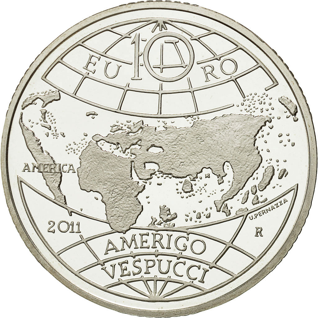 Italië, 10 Euro, 2011, FDC, Zilver, KM:339