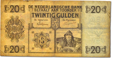 Biljet, Nederland, 20 Gulden, 1926, TB