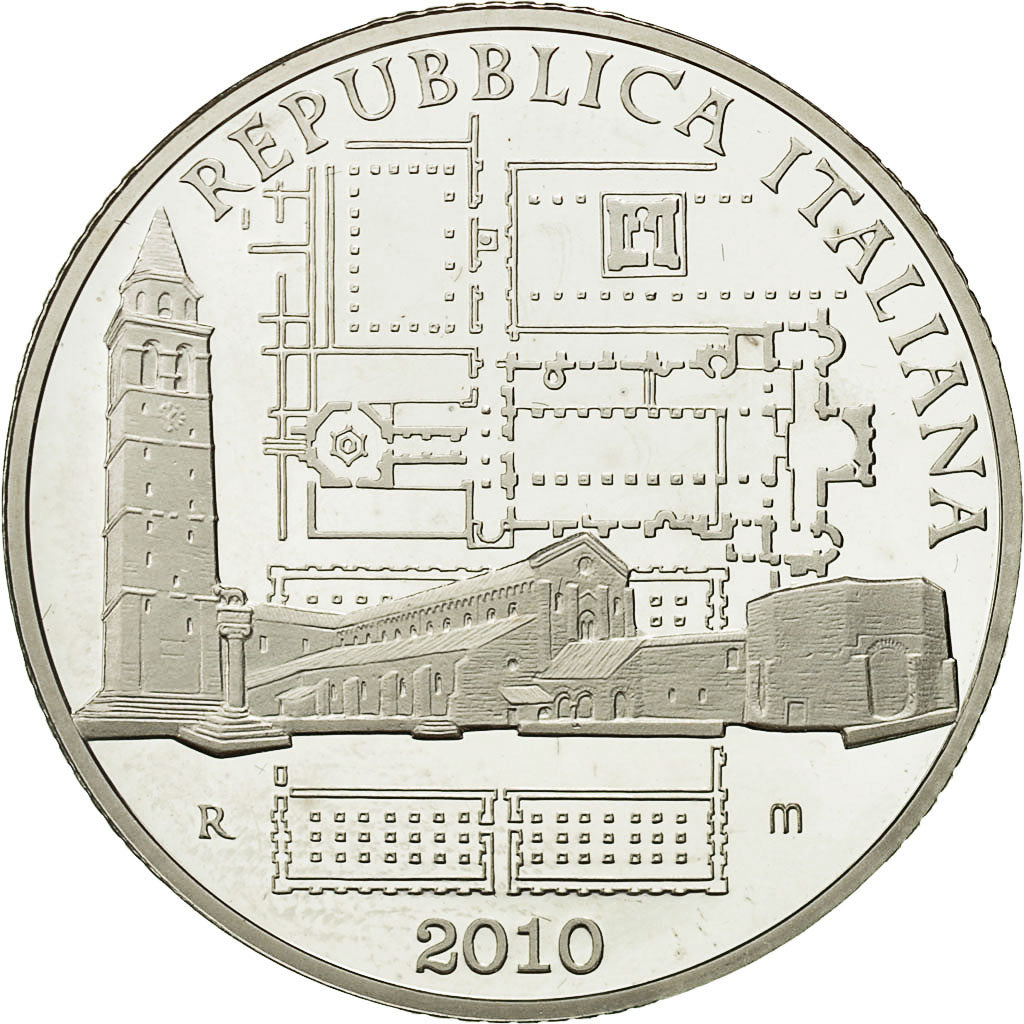 Italia, 10 Euro, 2010, FDC, Argento, KM:334