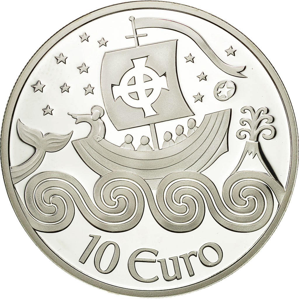 REPUBBLICA D’IRLANDA, 10 Euro, 2011, FDC, Argento, KM:67