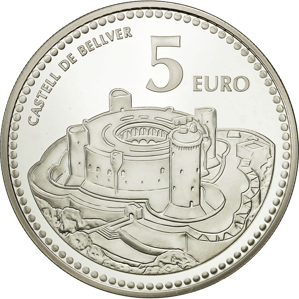 Spain, 5 Euro, 2011, MS(65-70), Silver, KM:1227
