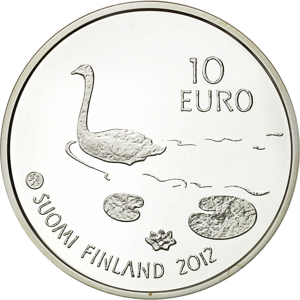 Finnland, 10 Euro, 2012, STGL, Silber, KM:179