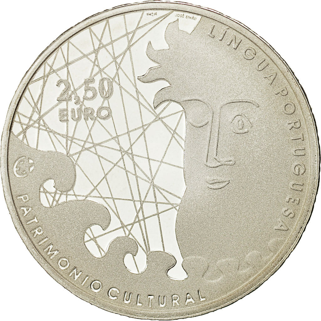 Portugal, 2-1/2 Euro, 2009, FDC, Plata, KM:791a