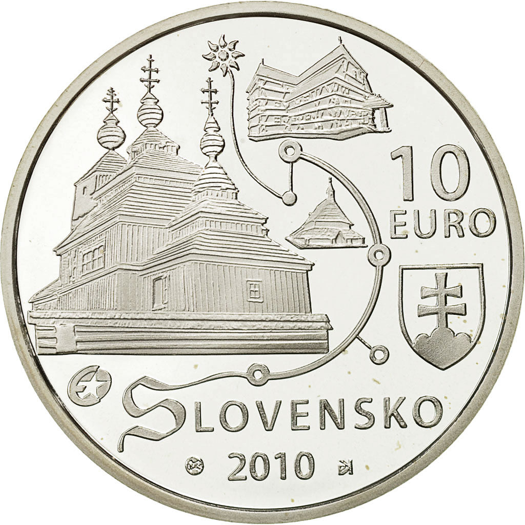 Slovakia, 10 Euro, 2010, MS(65-70), Silver, KM:110