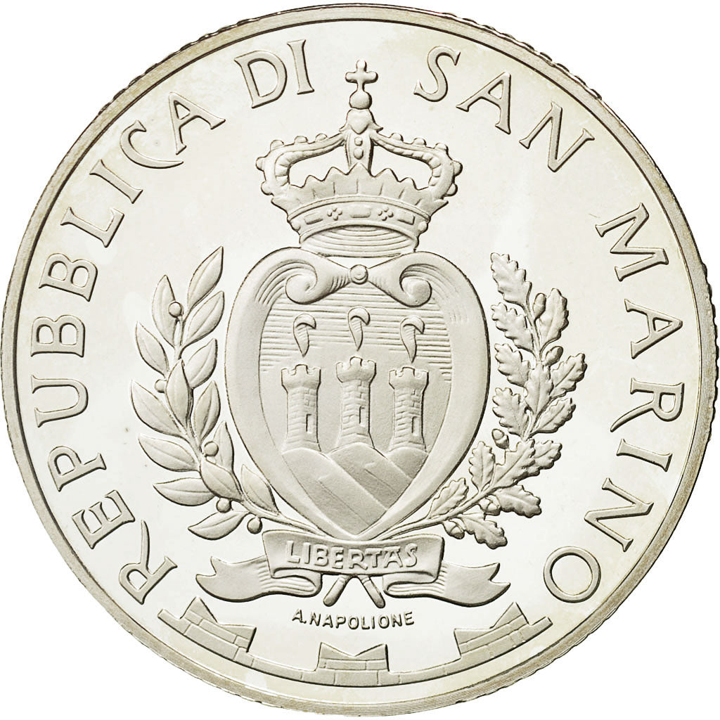 San Marino, 10 Euro, 2012, FDC, Argento, KM:523