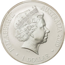 Moneta, Australia, Elizabeth II, Dollar, 2010, Royal Australian Mint, FDC