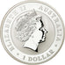 Monnaie, Australie, Elizabeth II, Dollar, 2012, Perth, FDC, Argent, KM:1829