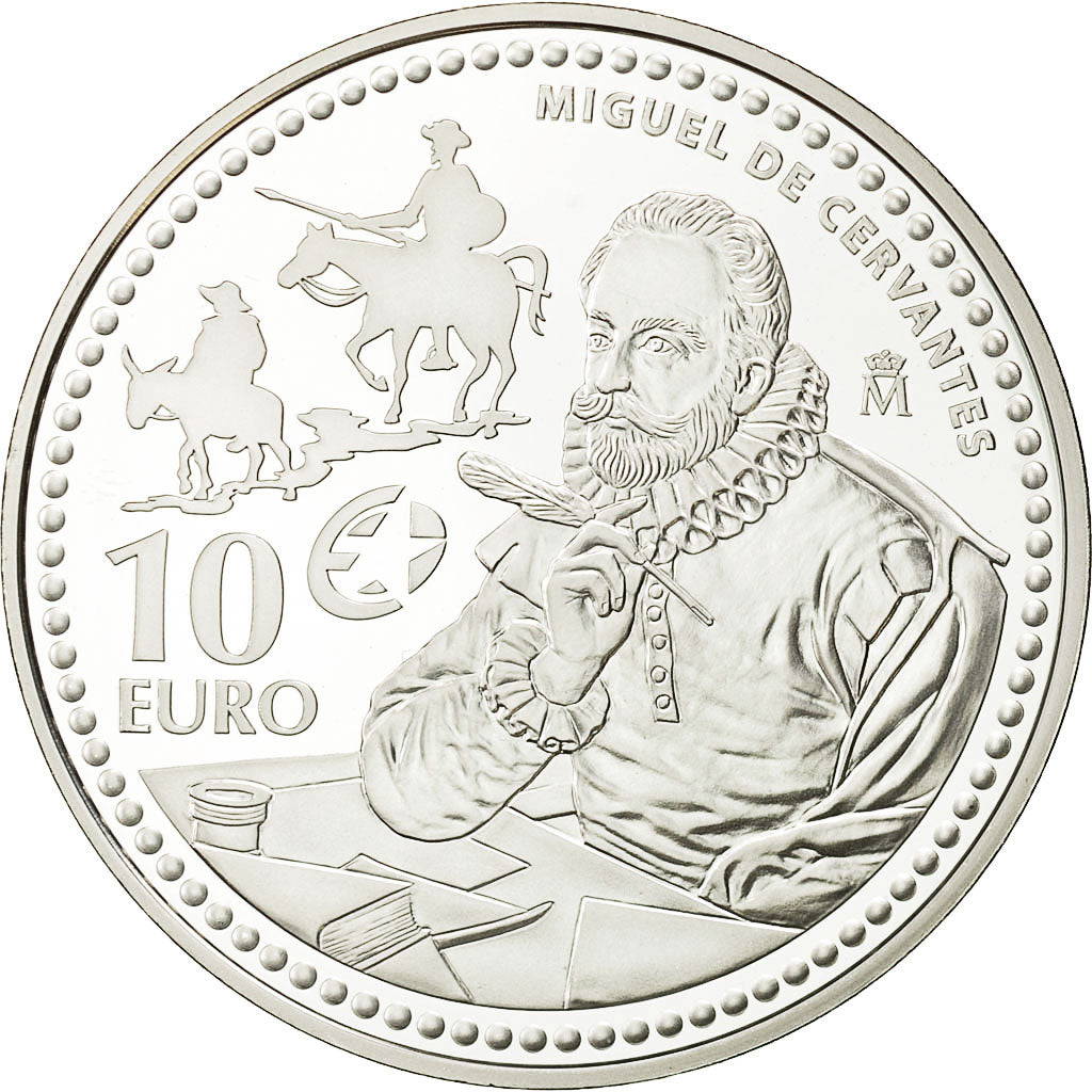 Spain, 10 Euro, 2013, MS(65-70), Silver