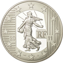 Münze, Frankreich, 10 Euro, 2011, STGL, Silber, KM:1784