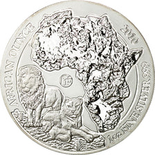 Ruanda, 50 Francs, 2010, FDC, Plata